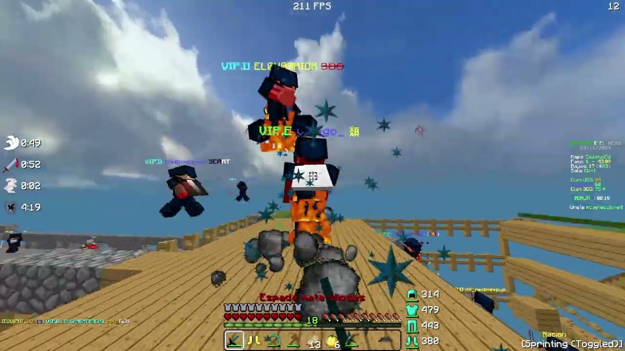 CW MINECUB | 300-USS-SHM | CLICKSOUNDS Y TEAMFIGHTS