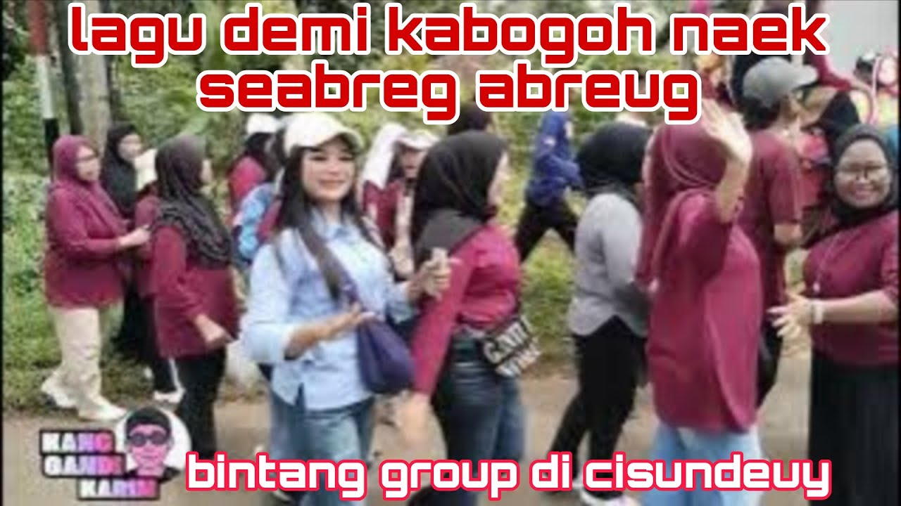 Seni kuda renggong bintang group di cisundey lagu kabogoh batur nak saabreug bareng. 
