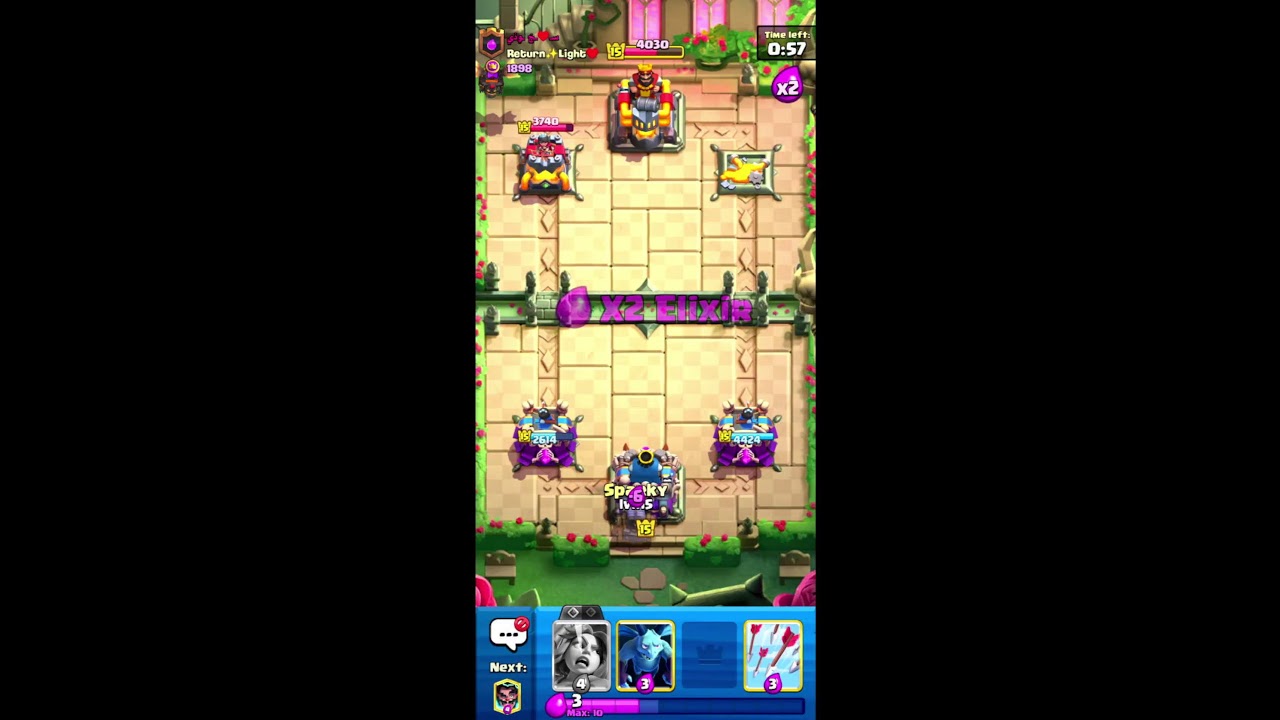 CLASH ROYALE TOP LADDER TILT #shorts