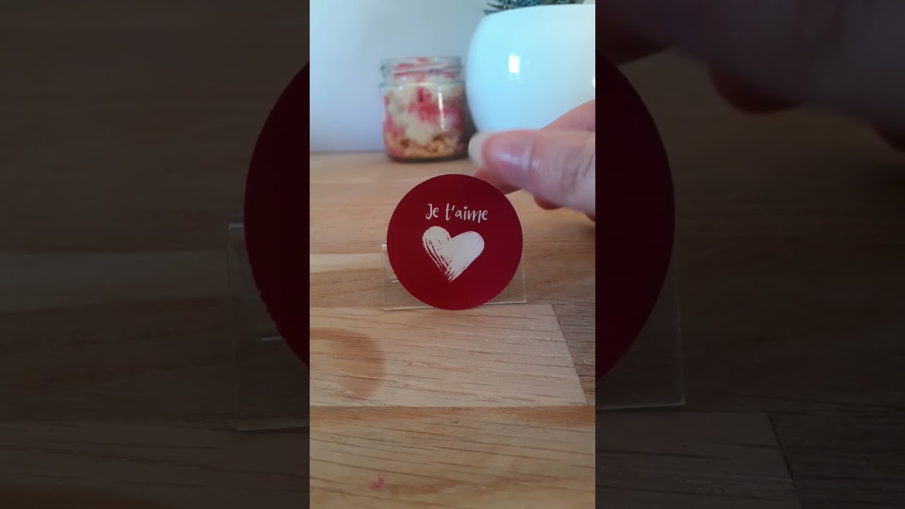 Sticker je t'aime 🥰 #autocollants #stickers #amour #Saint-Valentin