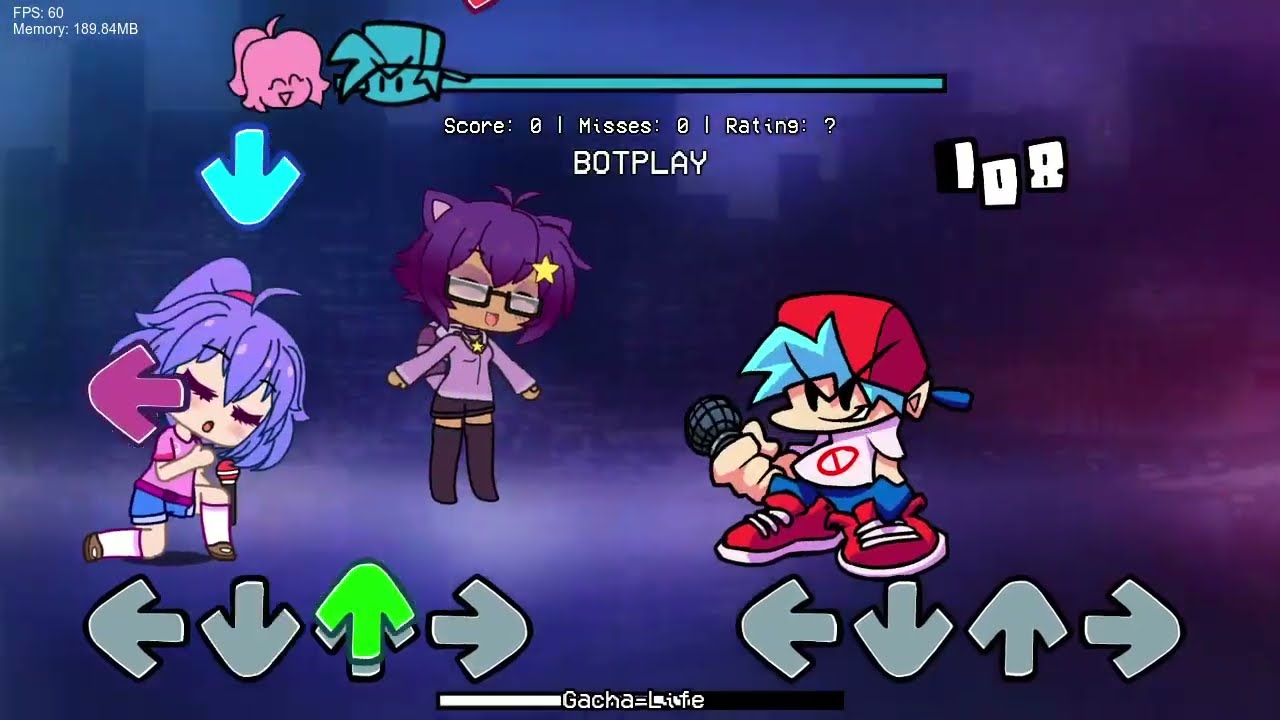 FNF Gacha Life: Psych Engine Port