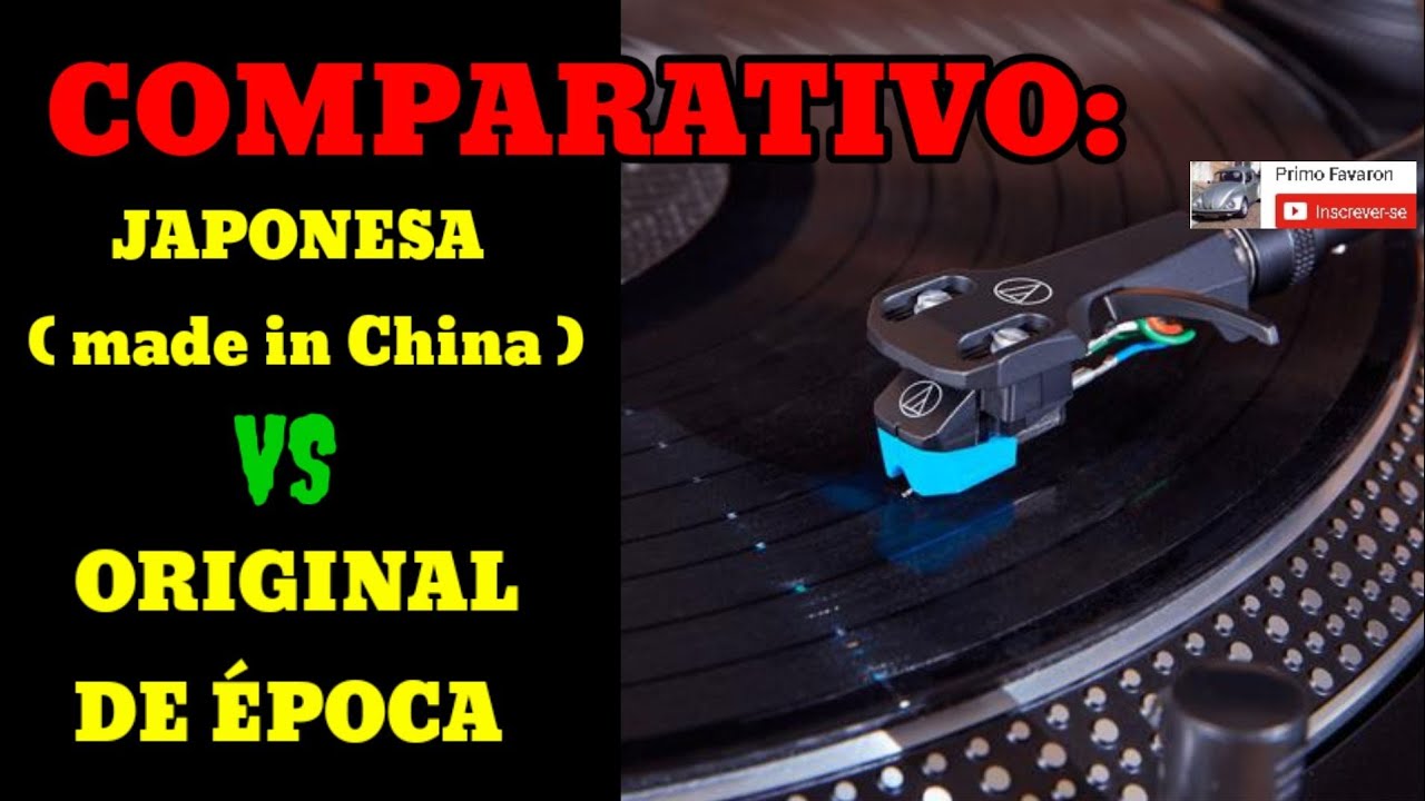 CÁPSULA MAGNÉTICA ÁUDIO TÉCHNICA vs ORIGINAL DE ÉPOCA - COMPARATIVO
