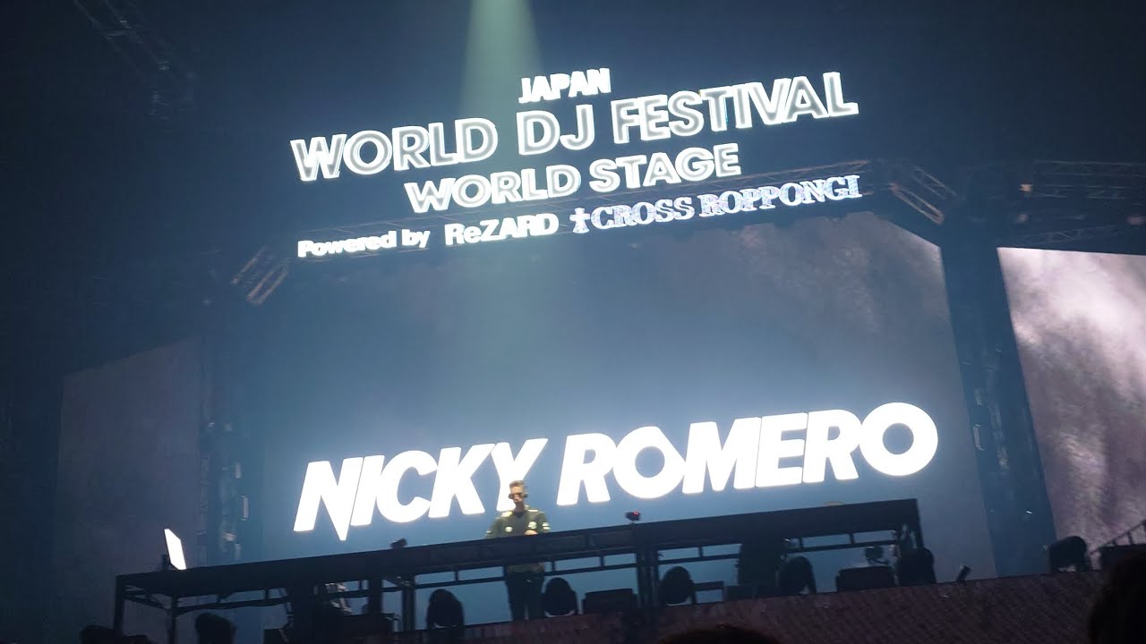 NICKY ROMERO @World DJ Festival JAPAN 2025 幕張メッセ WORLD STAGE 2025/06/29