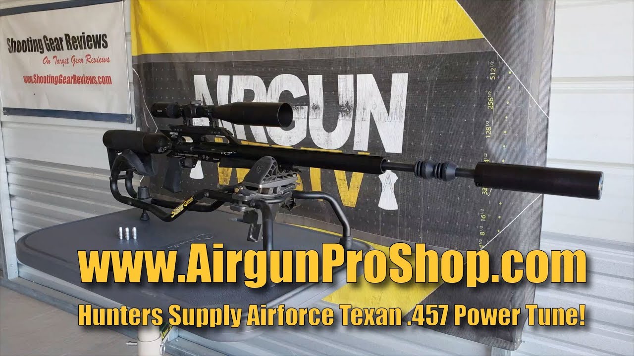 JUST IN - Hunters Supply Power Tune MAX AirForce Texan .457 - 615 FPE!