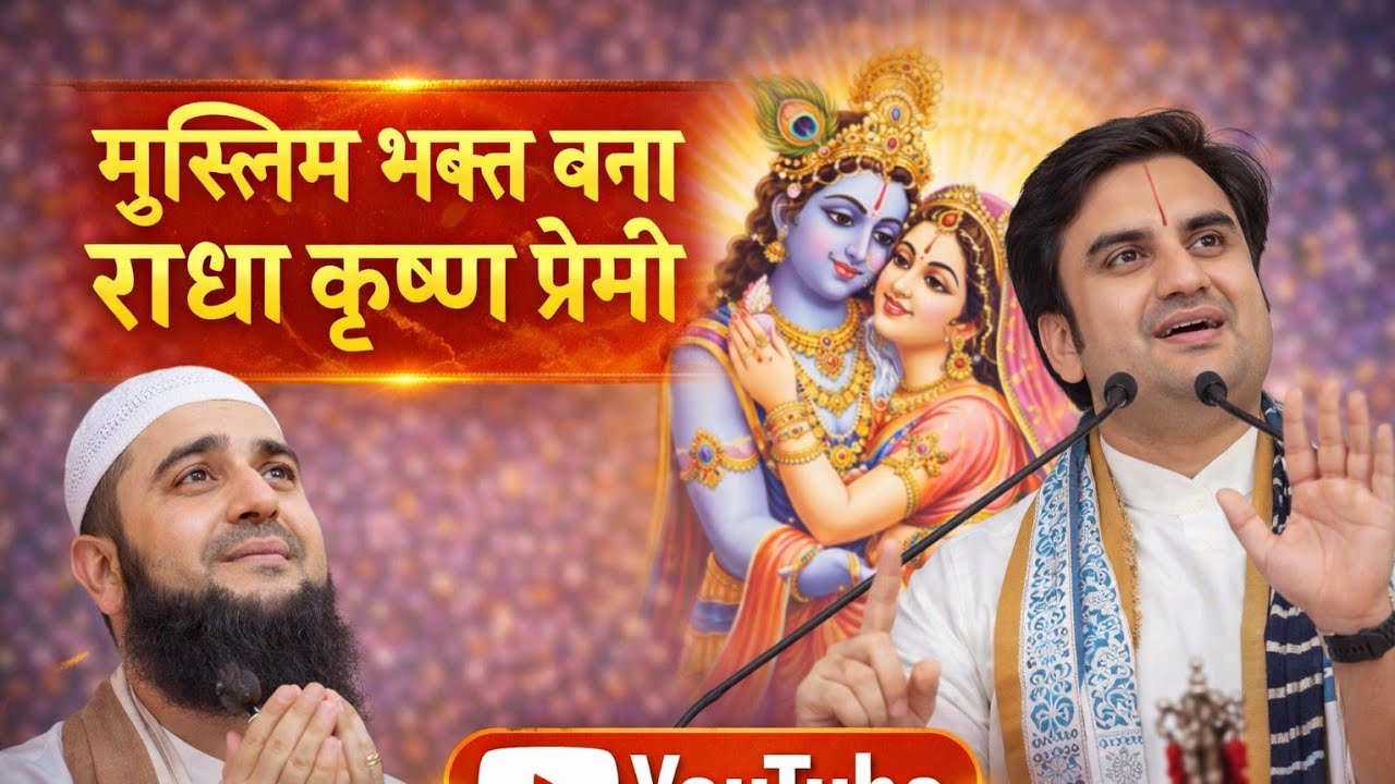 जब मुस्लिम भक्त बने राधा कृष्ण के प्रेमी 😲 | श्री गुलाब खान जी की अद्भुत कहानी | Indresh Ji Maharaj
