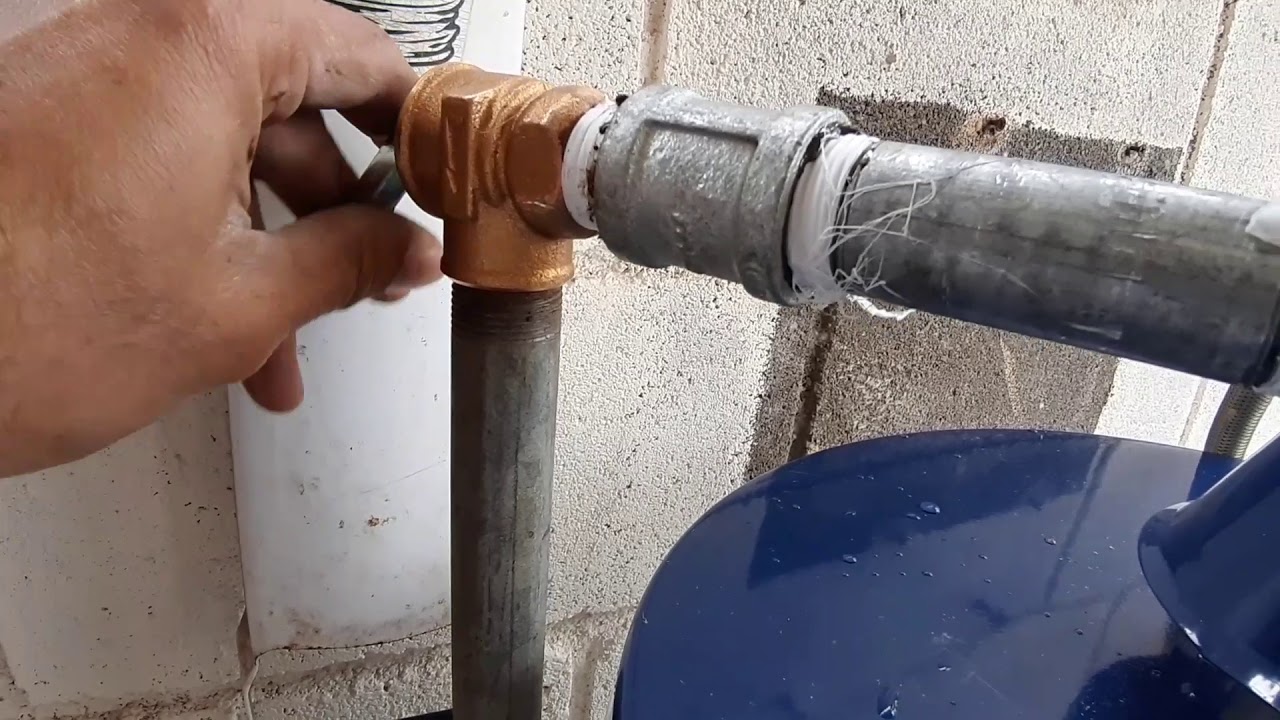 COMO INSTALAR LA VÁLVULA DE ALIVIO SI MI BOILER Solo Tiene 2 orificios NO SE COMO INSTALARLA