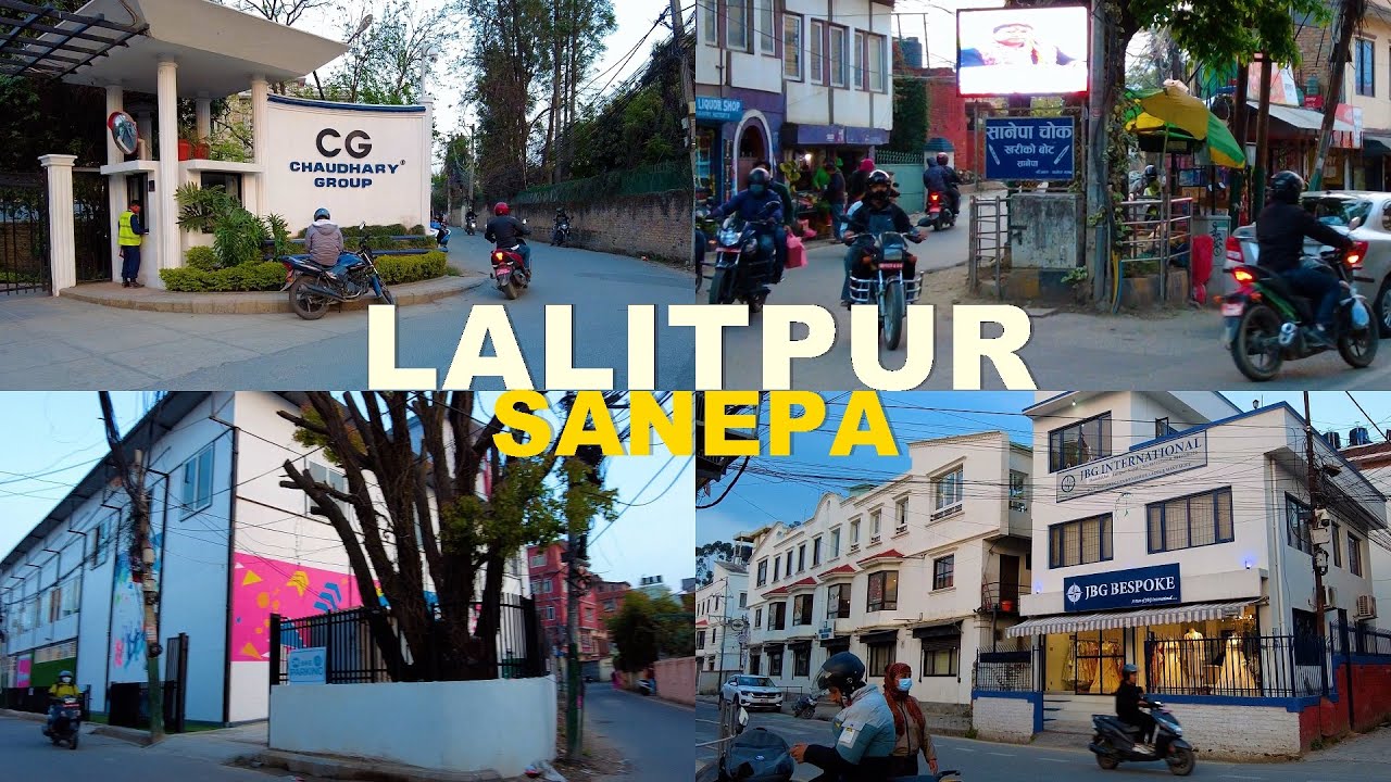 Sanepa, Lalitpur City Walk [4K🇳🇵] Beautiful Clean and Green City