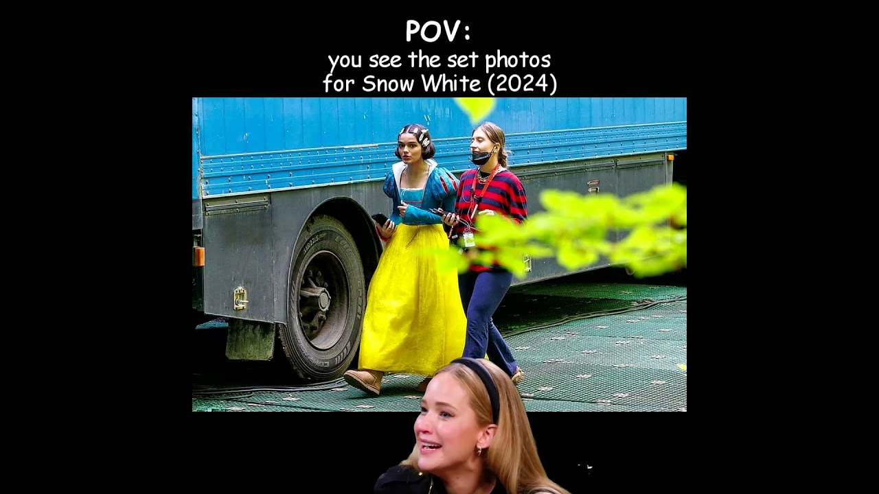 POV: you see the set photos for Snow White (2024)