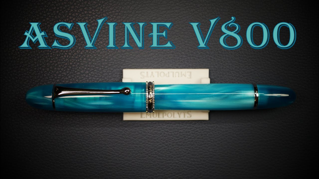 Stylo-plume Asvine V800 : présentation, essai et avis