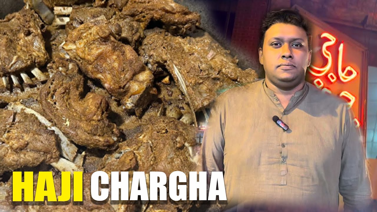 Haji Chargha | Mutton joint | lahori vlog