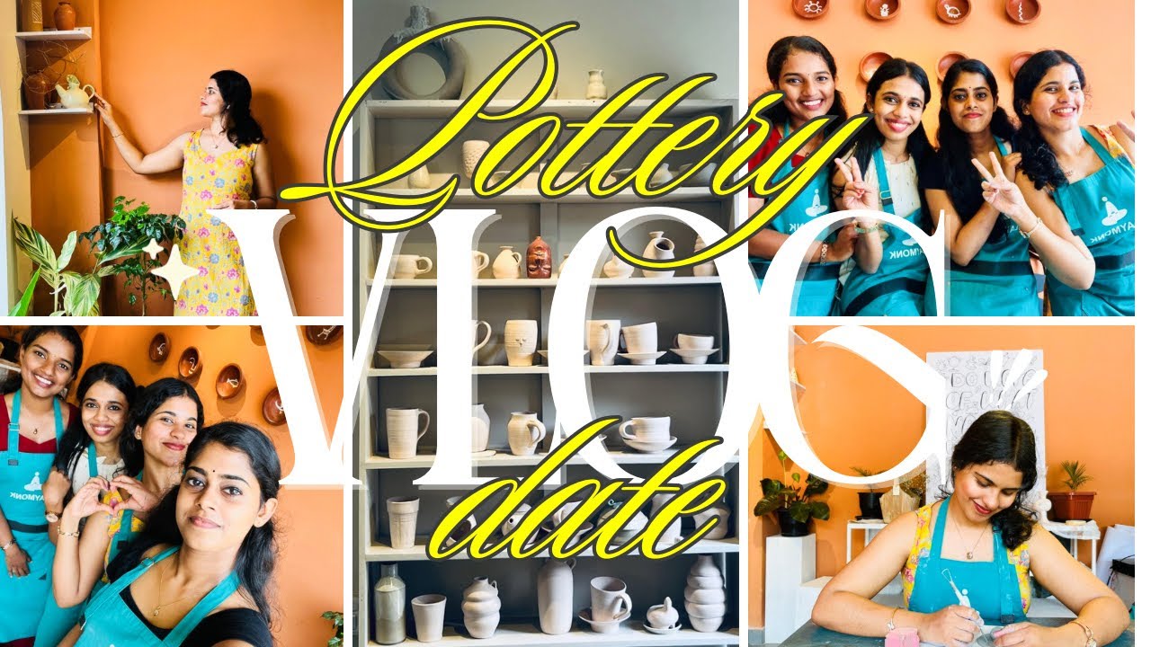 Pottery date | Mini Vlog
