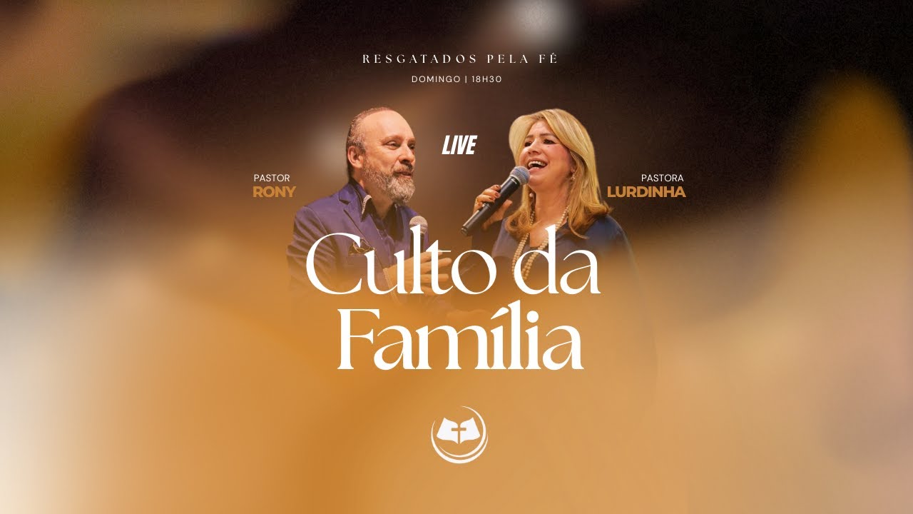 Culto da Família Domingo ao Vivo | Adoração, Comunhão e Palavra de Deus para o Lar