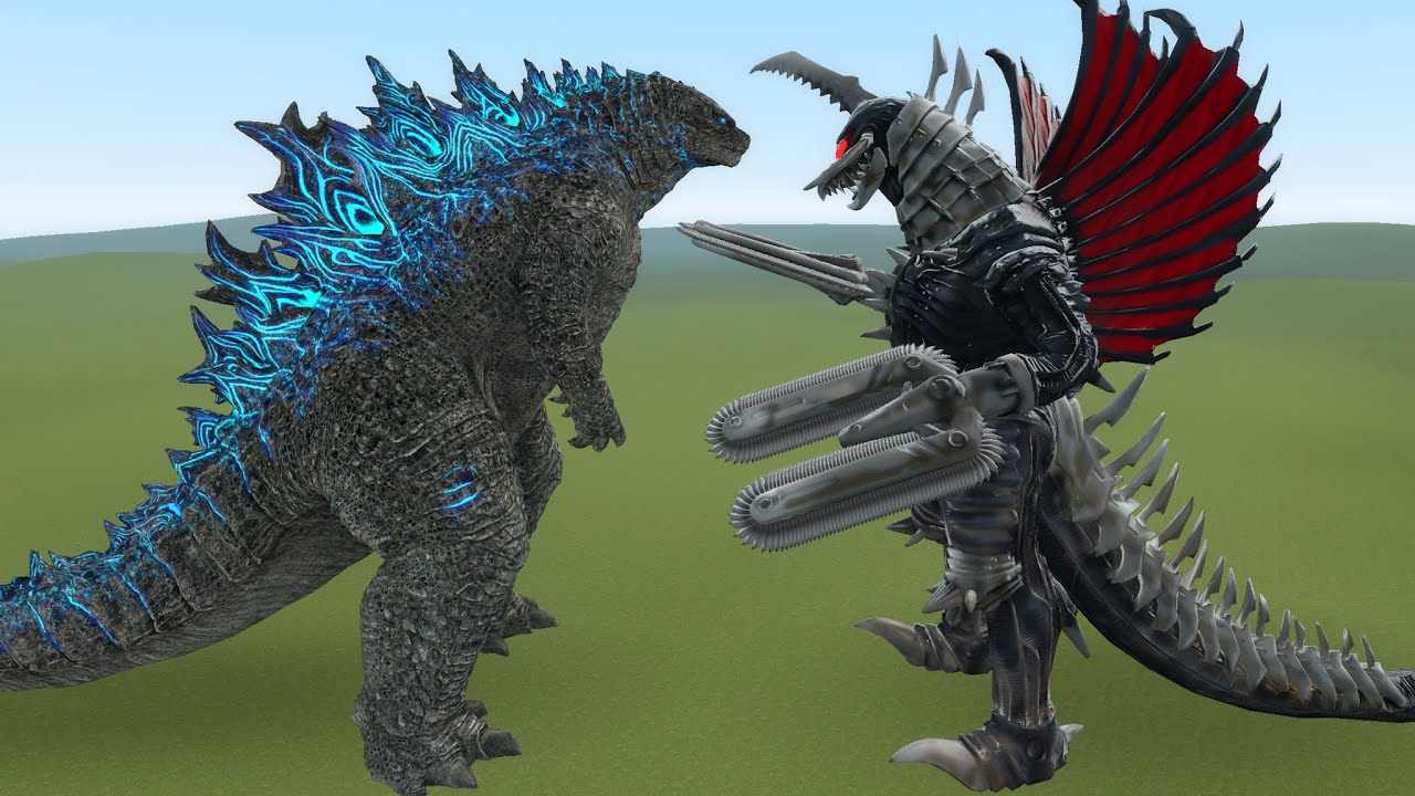 New Update Godzilla vs Modified Gigan - Animal Revolt Battle Simulator (Garry's Mod)