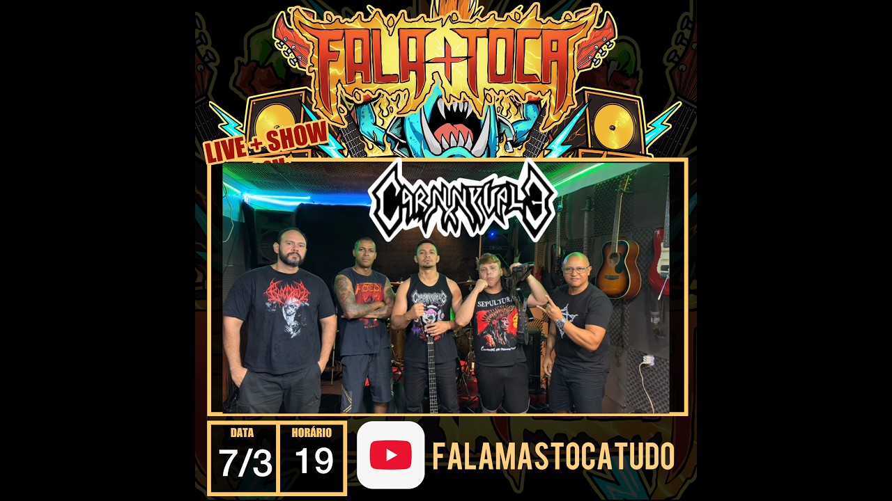FALA MAS TOCA - #01 - CARNNYVALE #metal #podcast