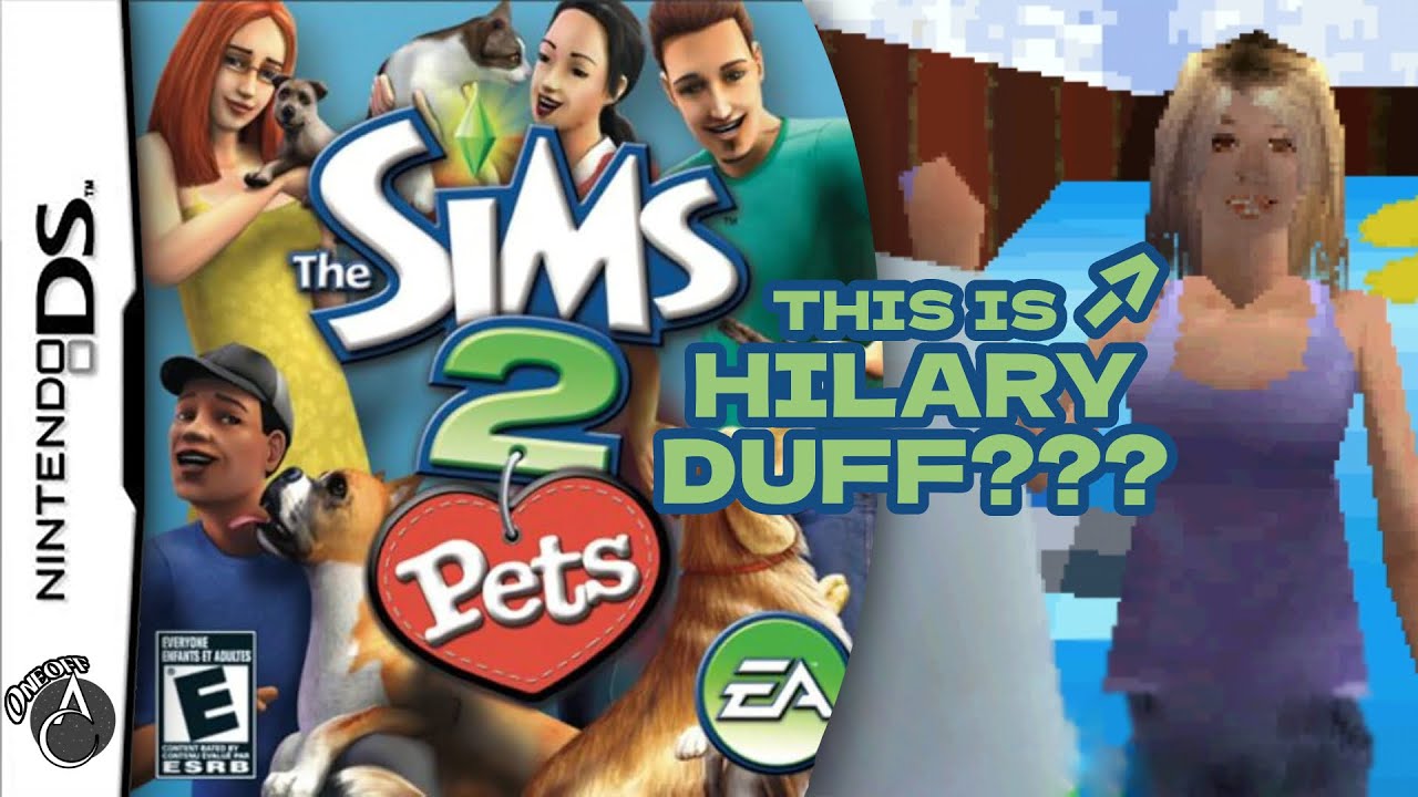 The worst game in the franchise - The Sims 2 Pets (DS)