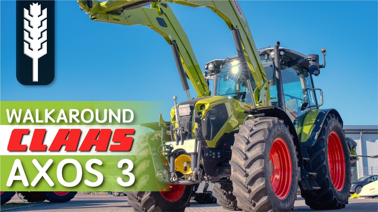 Claas AXOS 3 - Walkaround | Agrarvideos Schwaben