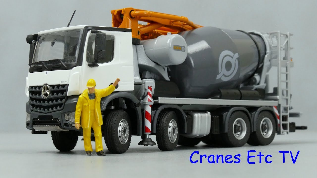 Conrad CIFA MK28L Truck Mixer Pump by Cranes Etc TV