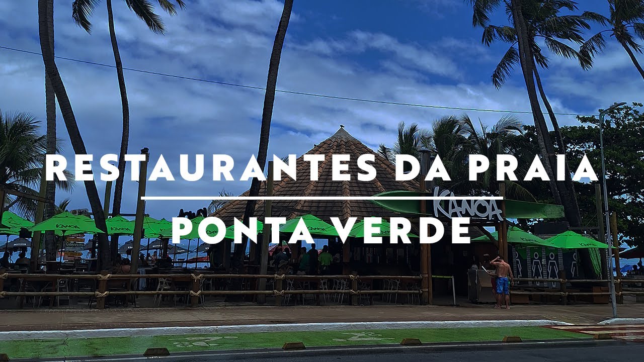 Restaurantes da Orla de Maceió | Restaurantes Próximos dos Hotéis | Ponta Verde #maceio