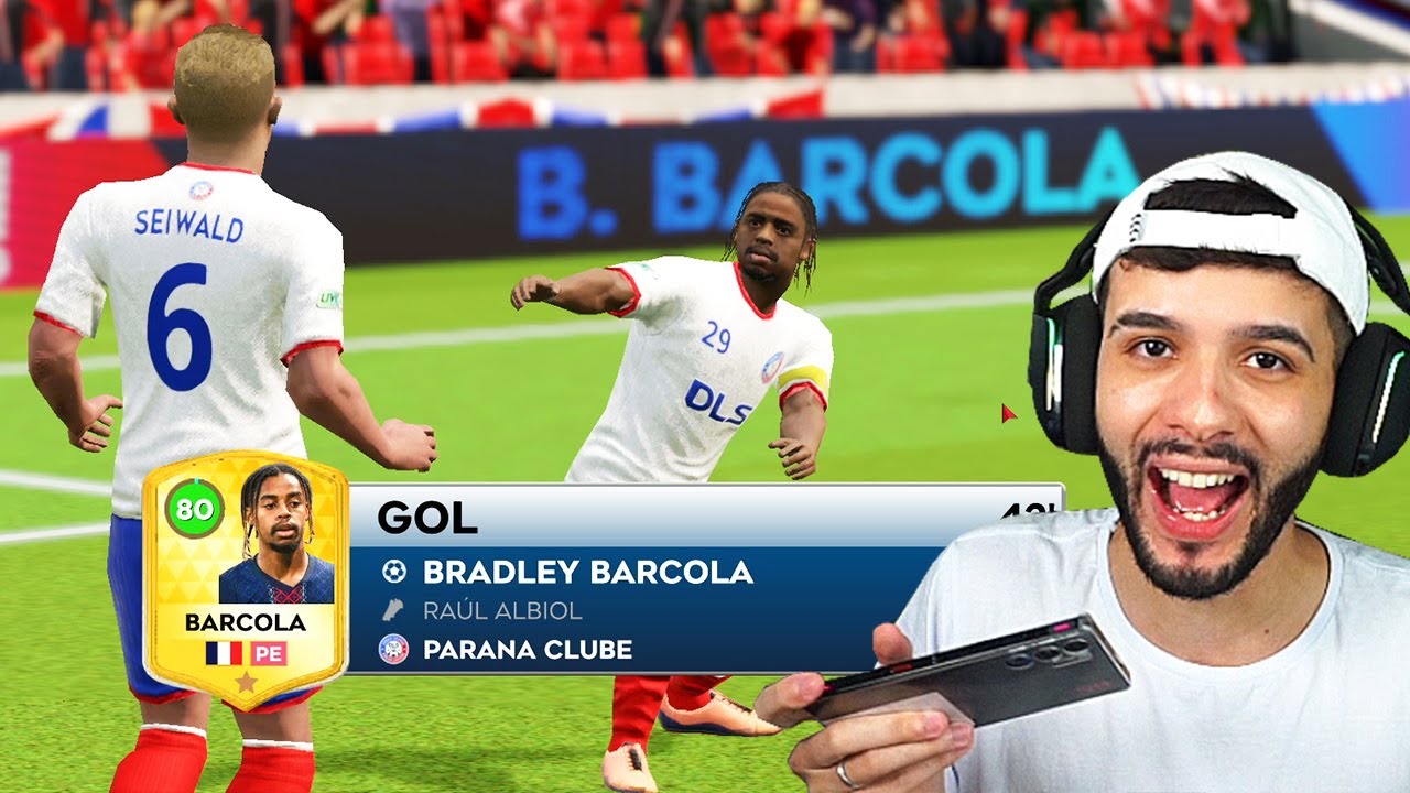 RAFÃO JOGANDO DREAM LEAGUE SOCCER ONLINE PELA PRIMEIRA VEZ!