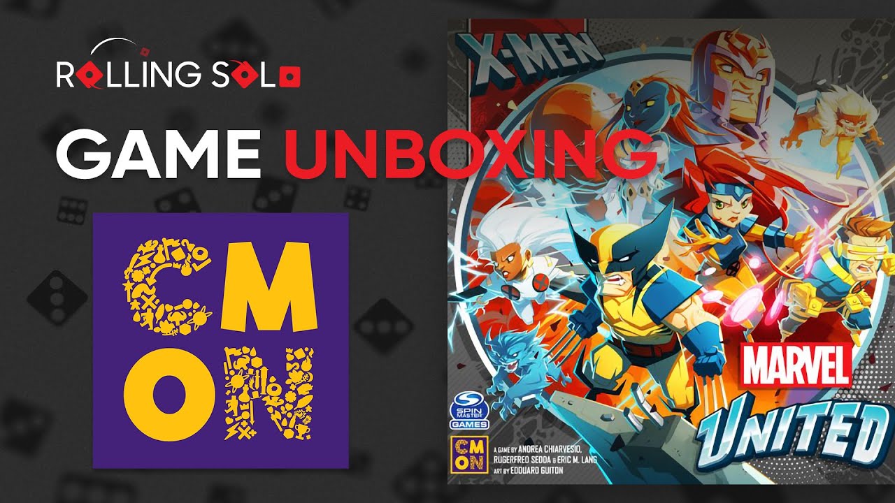 Marvel United: X-Men | Game Unboxing