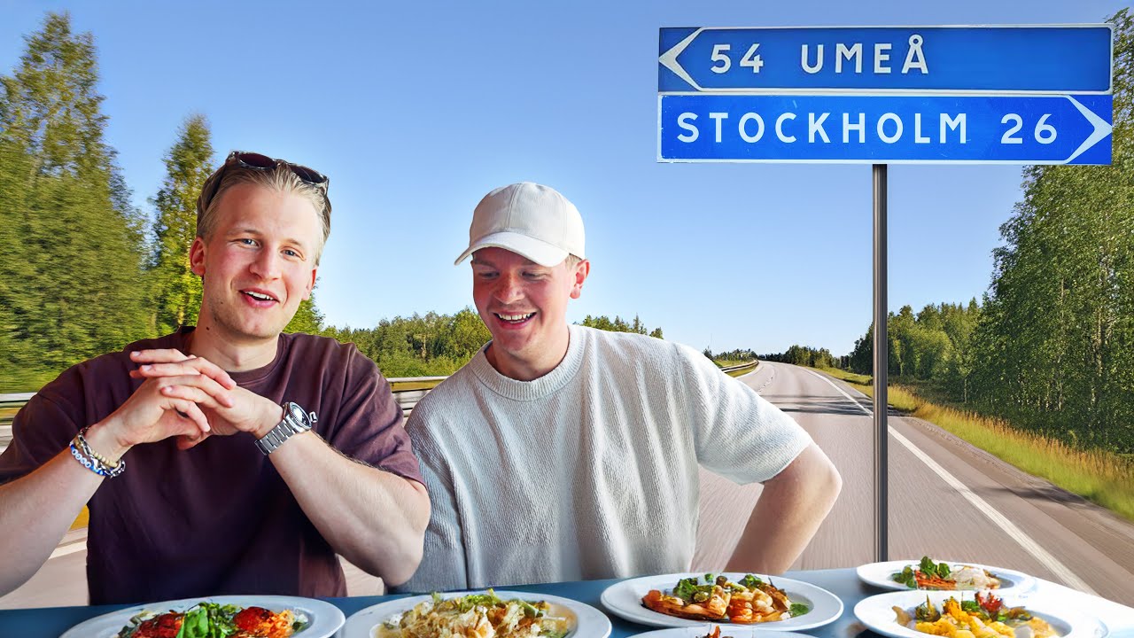 Testar Sveriges bästa vägkrogar