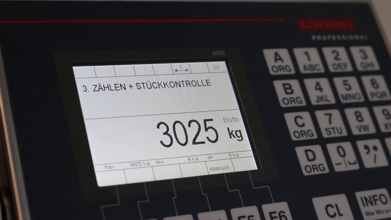 Neues Terminal 3025 von Soehnle Professional