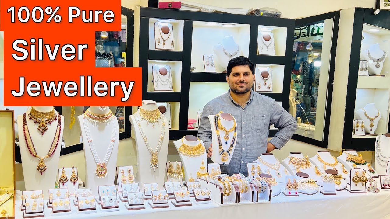 Pure Silver Jewellery | Pakistani Designer Silver Jewellery | 2023 Best Design Silver Jewellery |