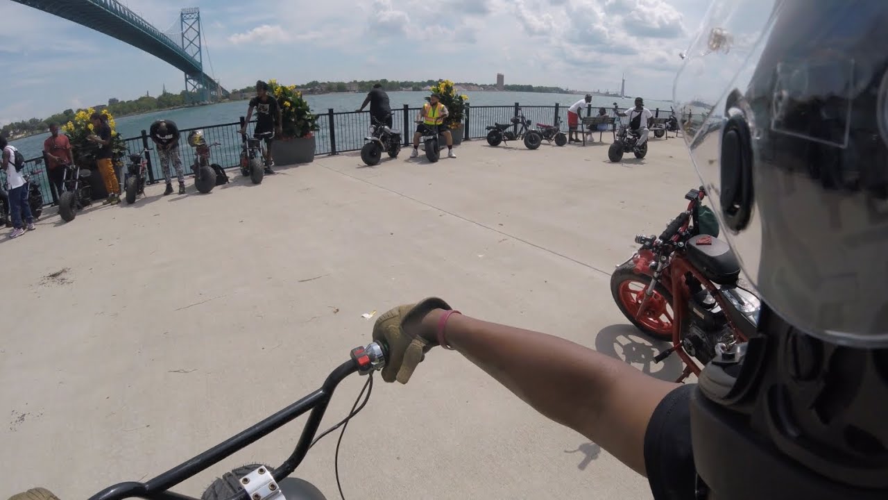 MTM Mini Bike Ride Out: Detroit River Front pt.3