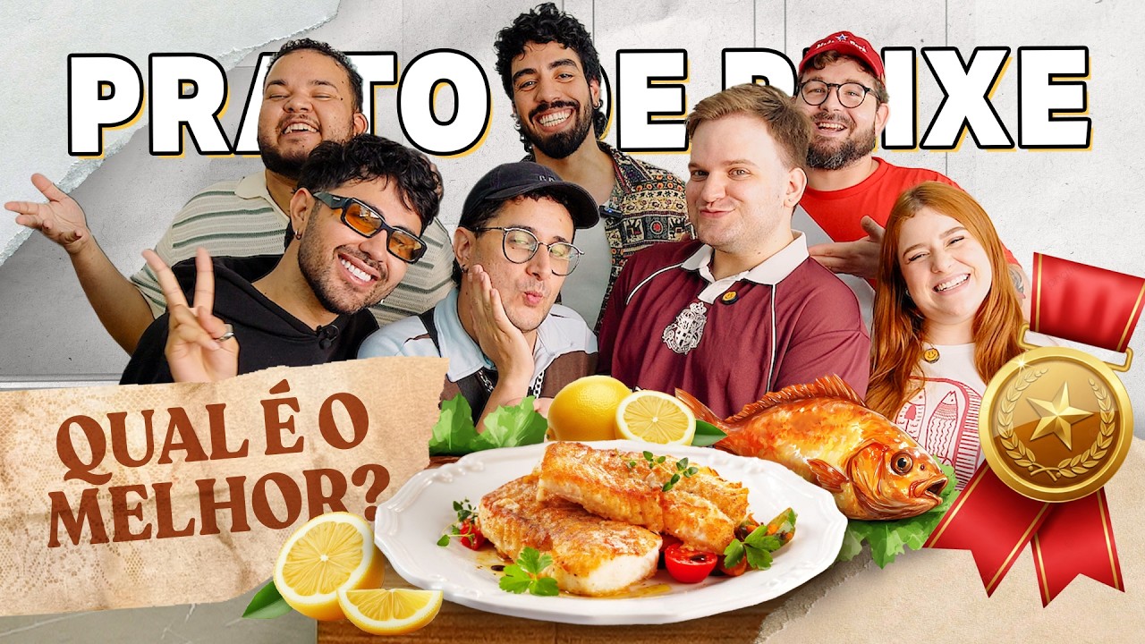 Competi&ccedil;&atilde;o de PRATOS COM PEIXE | Com @DRAGBOX  e @SamiraClose