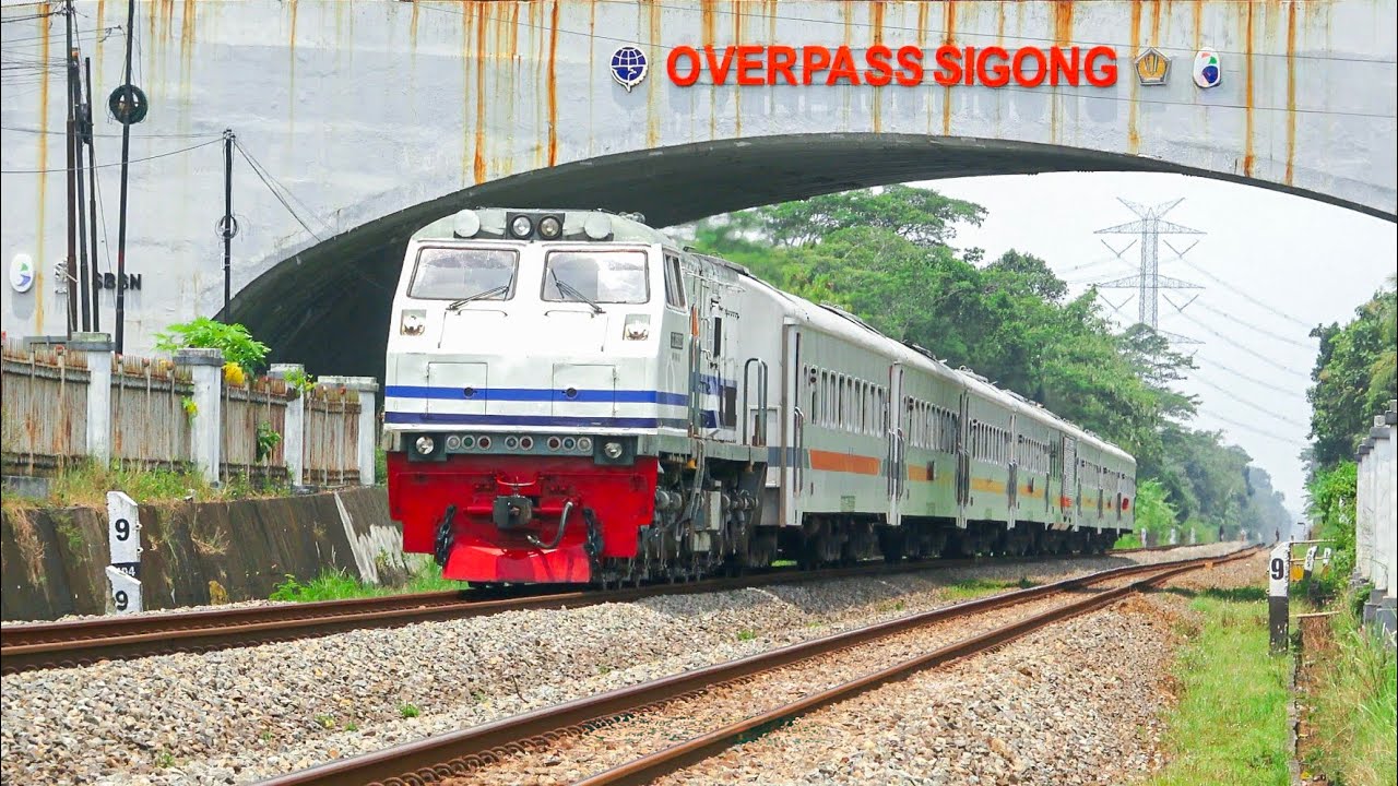 KERETA API PANJANG‼️ MENEMUKAN 21 KERETA API DI OVERPASS DAN PERLINTASAN
