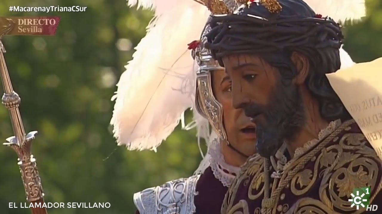 Entrada de la Hermandad de la Macarena 2019.