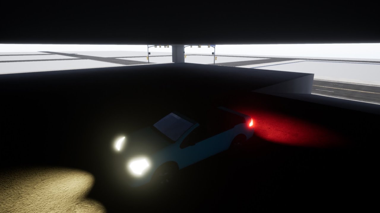 Unreal Engine Car Lights Tutorial