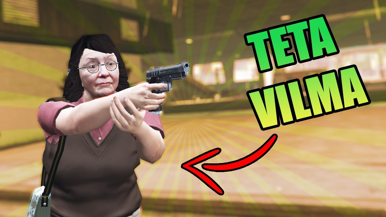 Teta VILMA VITAJ V MESTE! Gta V Roleplay funny moments #6
