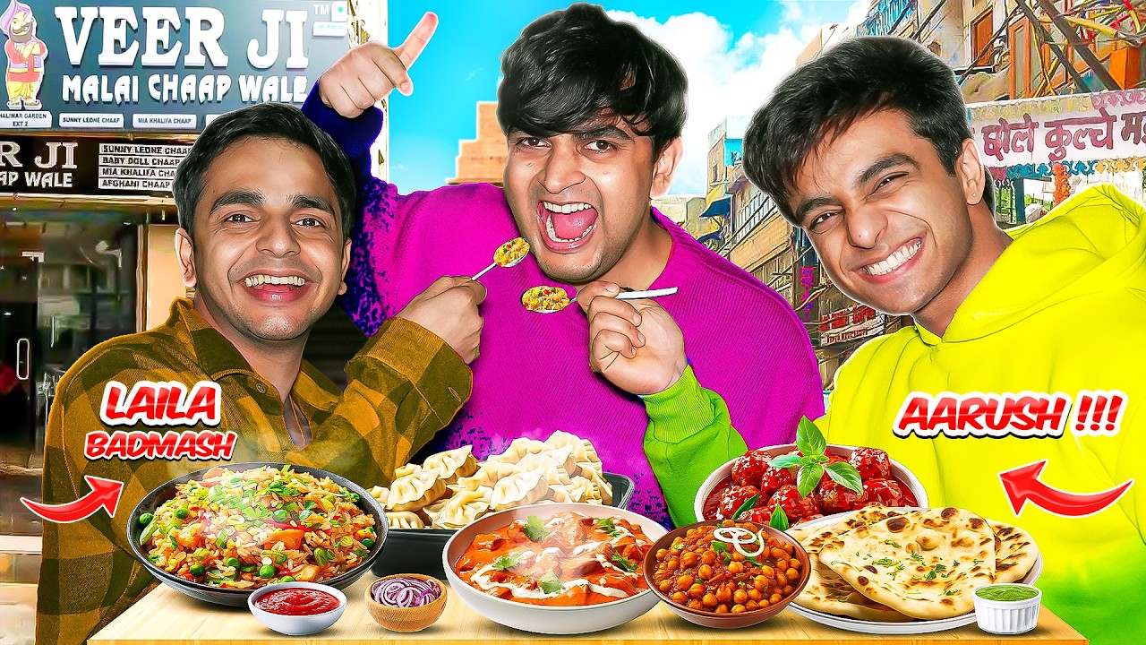 Exposing Aarush Laila's Favorite Food Recommendations ft. @aarushbhola17 @VarunYadavLailaa