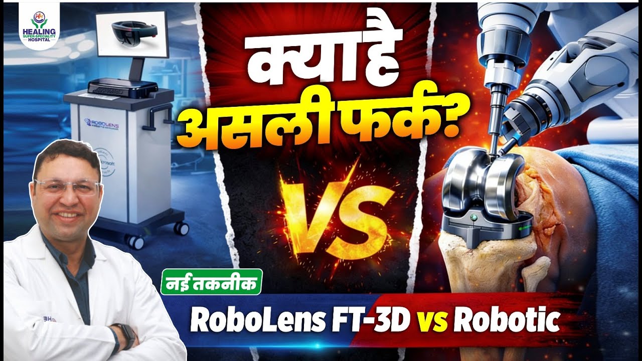 RoboLens FT-3D Knee Resurfacing vs. Robotic Knee Replacement: What's the Real Difference?