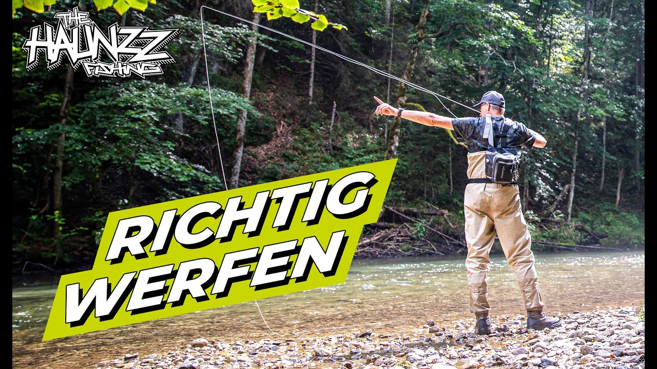 Fliegenfischen Wurftechnik - Rollwurf & Überkopfwurf für Anfänger