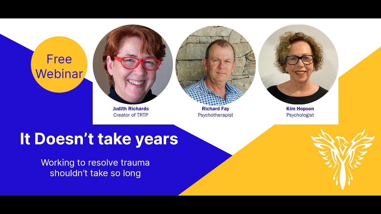 Resolving Trauma - It doesn't take years