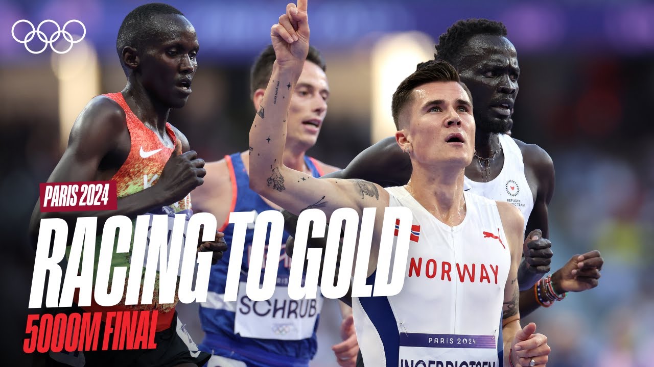 😈 Redemption Arc! 🇳🇴 Mens 5000m Final Paris 2024 🥇🇫🇷 | Full Replays