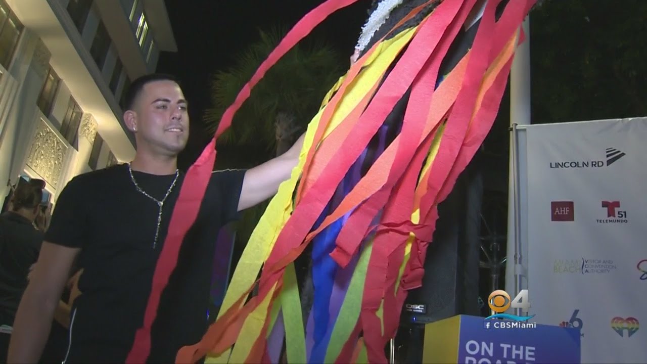 &lsquo;Pride Lights The Night&rsquo; In Miami Beach For Gay Pride Weekend