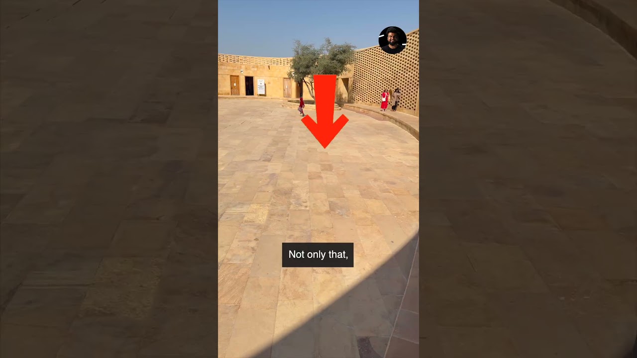 How Does a school stay cool in the extreme heat of rajasthan. #rajasthan #shortvideo #shorts