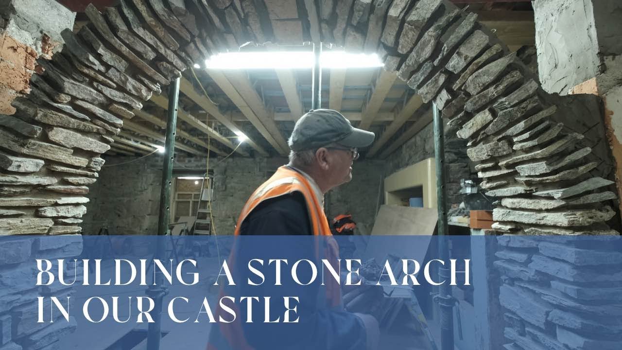 Building a Stone Archway in our Castle (Start to Finish)