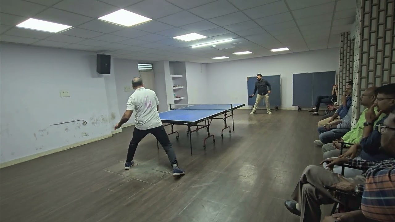 Customs Day TT Final: K Prashant Kumar Sir vs Vivek | Intense Table Tennis Battle |Pt 1 @Vizag