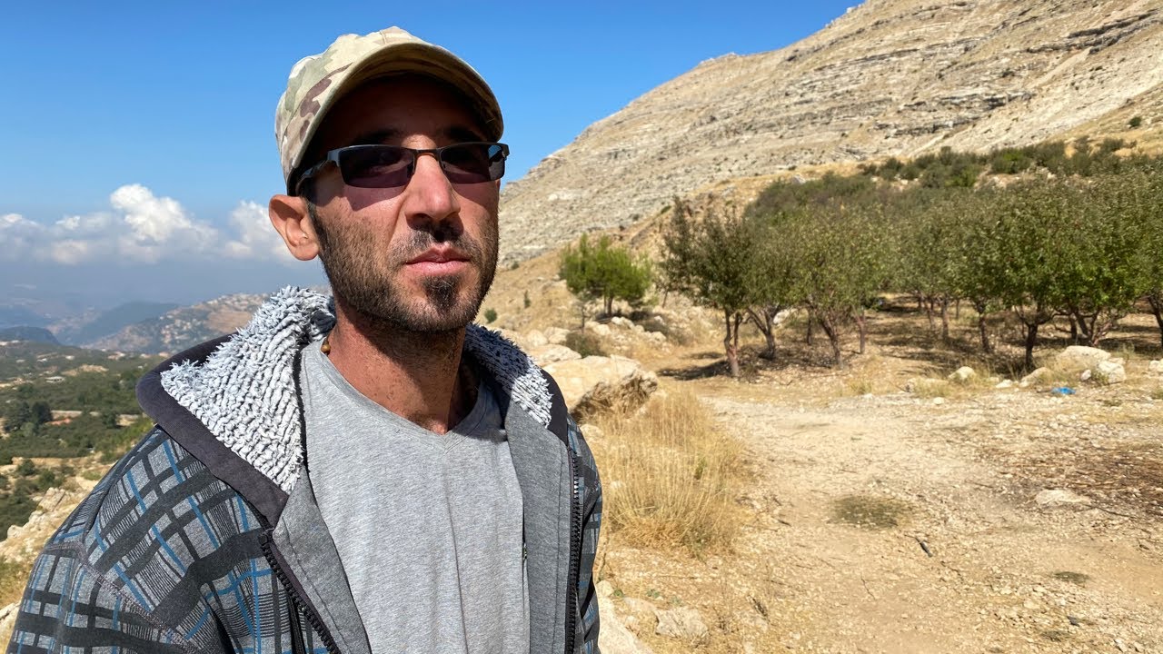 The Highest Planted Land  in Bsharri. Discussing with Elias (Mountajet Jalset Bsharri)