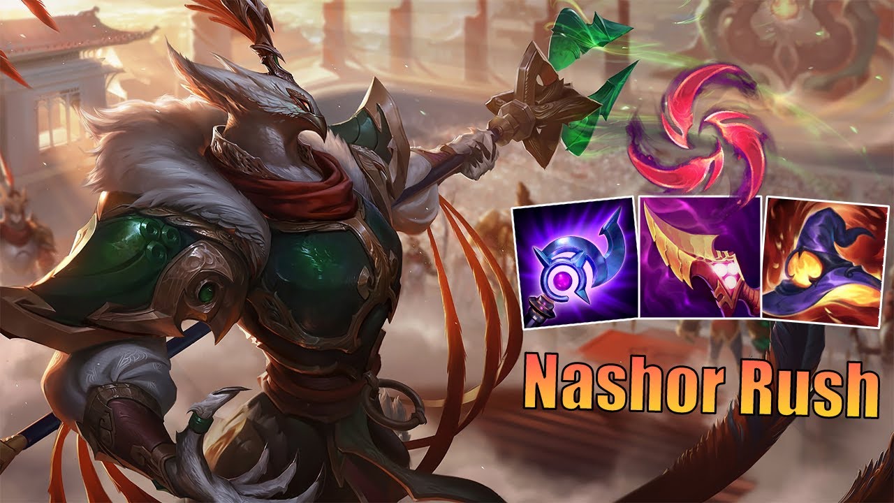NASHOR RUSH AZIR IS BROKEN IN SOLO QUEUE!