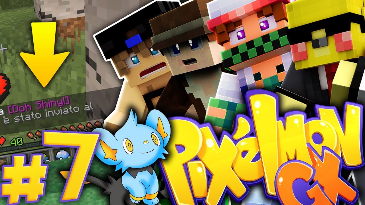 RUBO UNO SHINY! E DLARZZ RIDE - Minecraft ITA PIXELMON GX EP.7 W/TheMark Tech