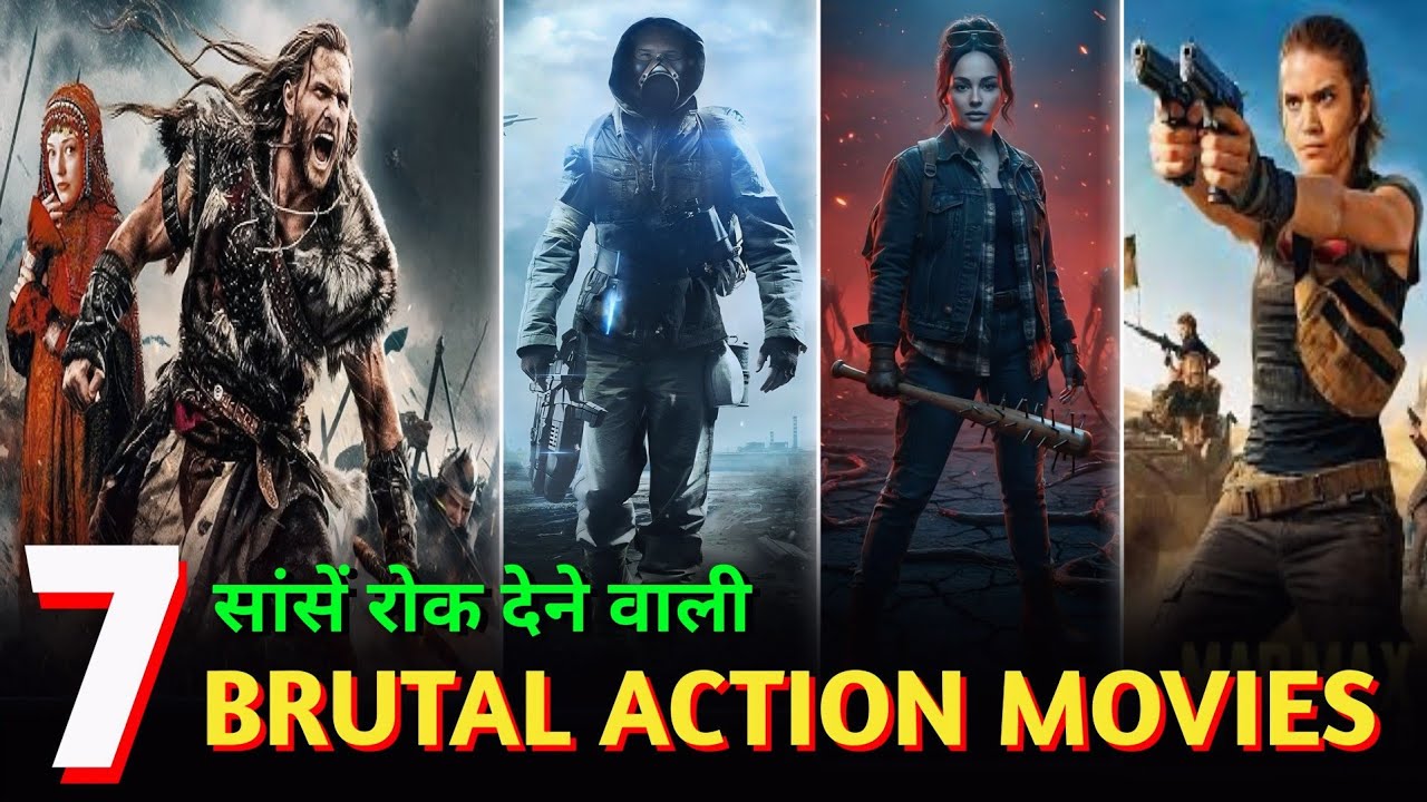 Top 7 Most Brutal Action Movies in Hindi | Action Adventure Movies in Hindi | Day Shift