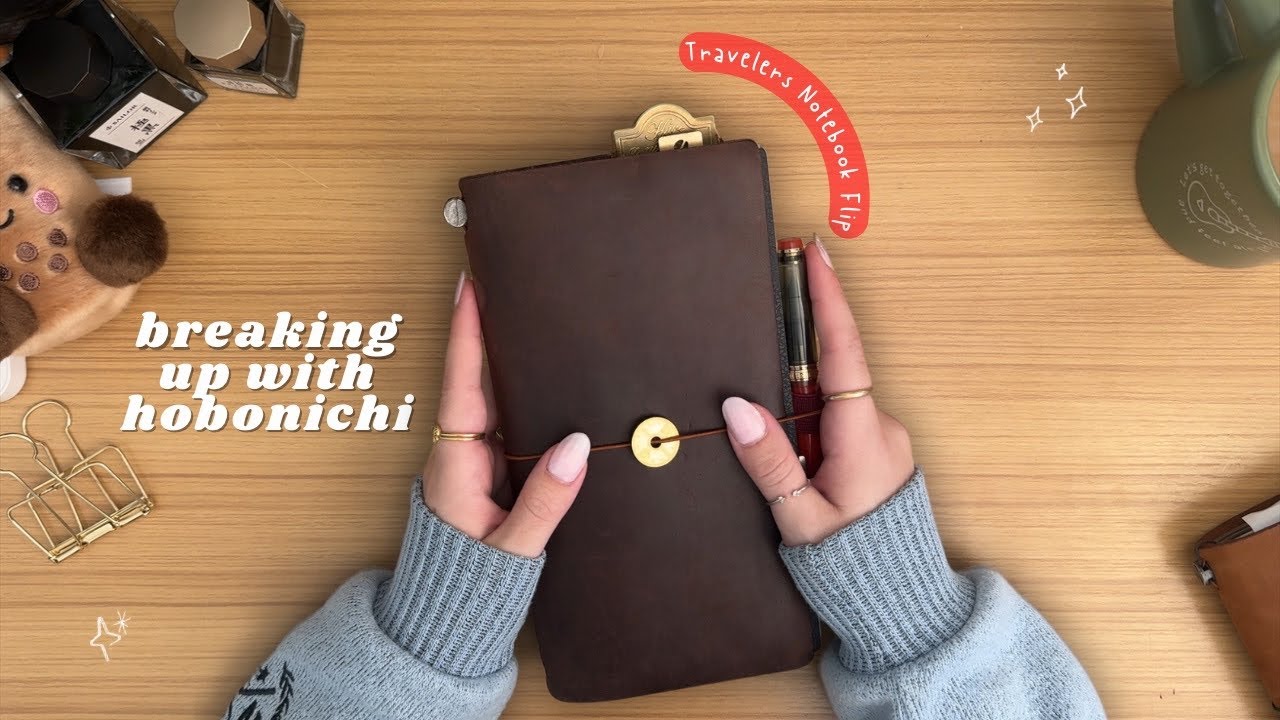 Переход на планировщик Travelers Notebook ✨ Пролистайте на 1 (почти) месяц