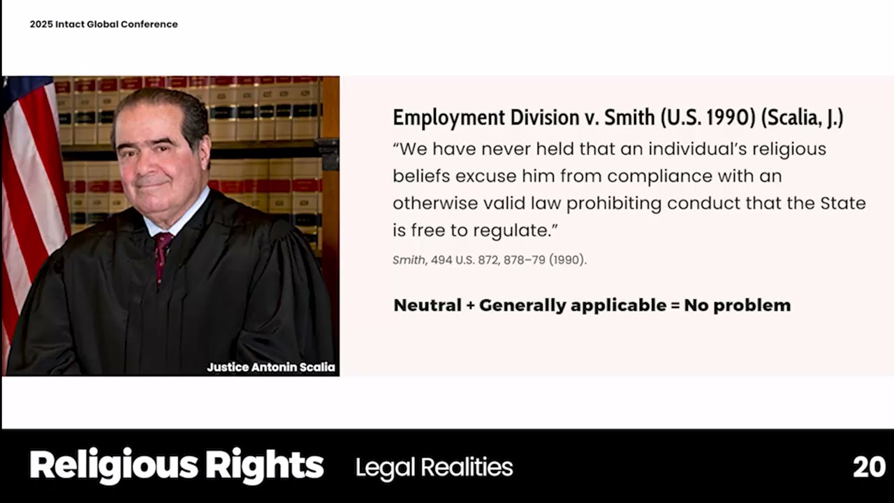 Samer Saffarini - Legal & Political Realities of Intact Advocacy