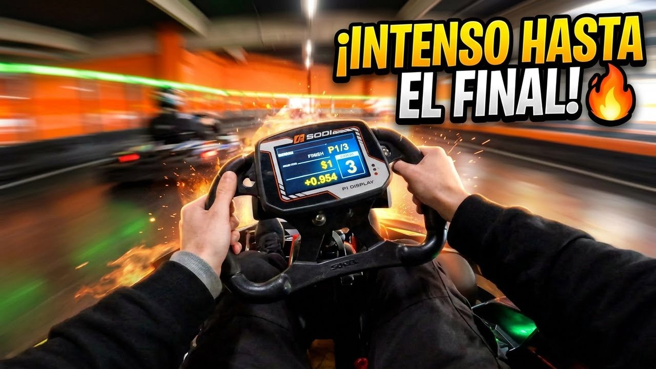 Nos Retamos En Una Carrera De Karts Antes De Que Acabe El Año! 🏎️🔥