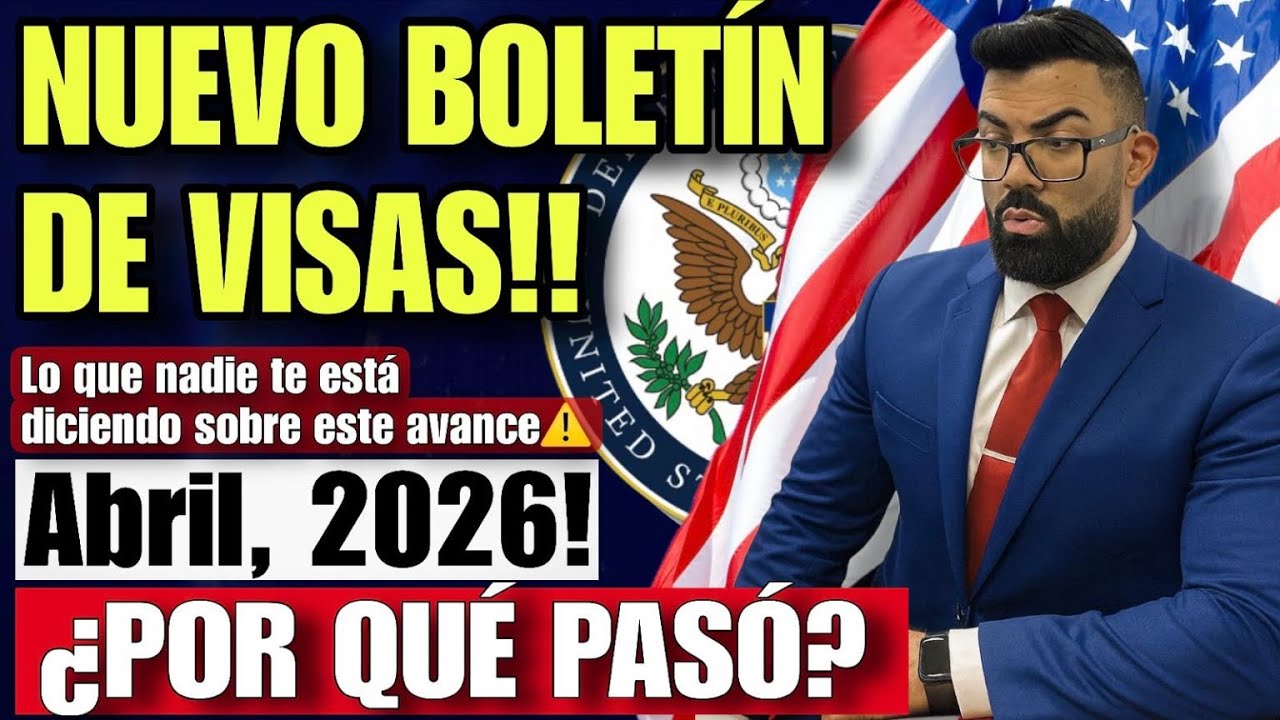 El Boletín de Visas AVANZO...pero nadie está viendo esto